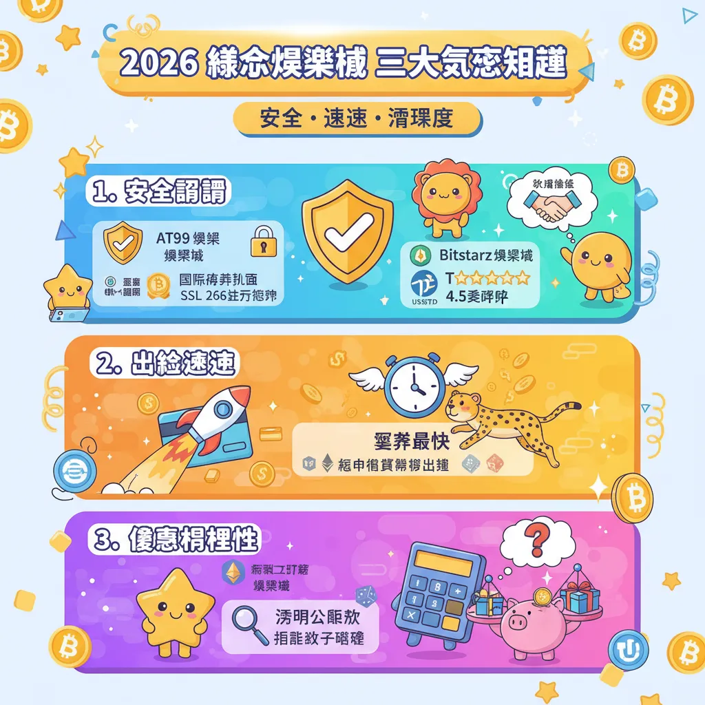 2026 年娛樂城推薦實測：三大安全關鍵與品牌評比