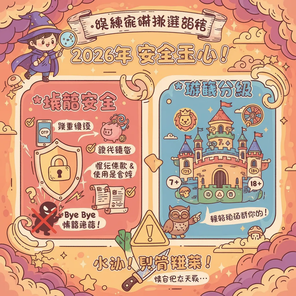 娛樂城官網怎麼挑？教你確認帳號安全與遊戲分級