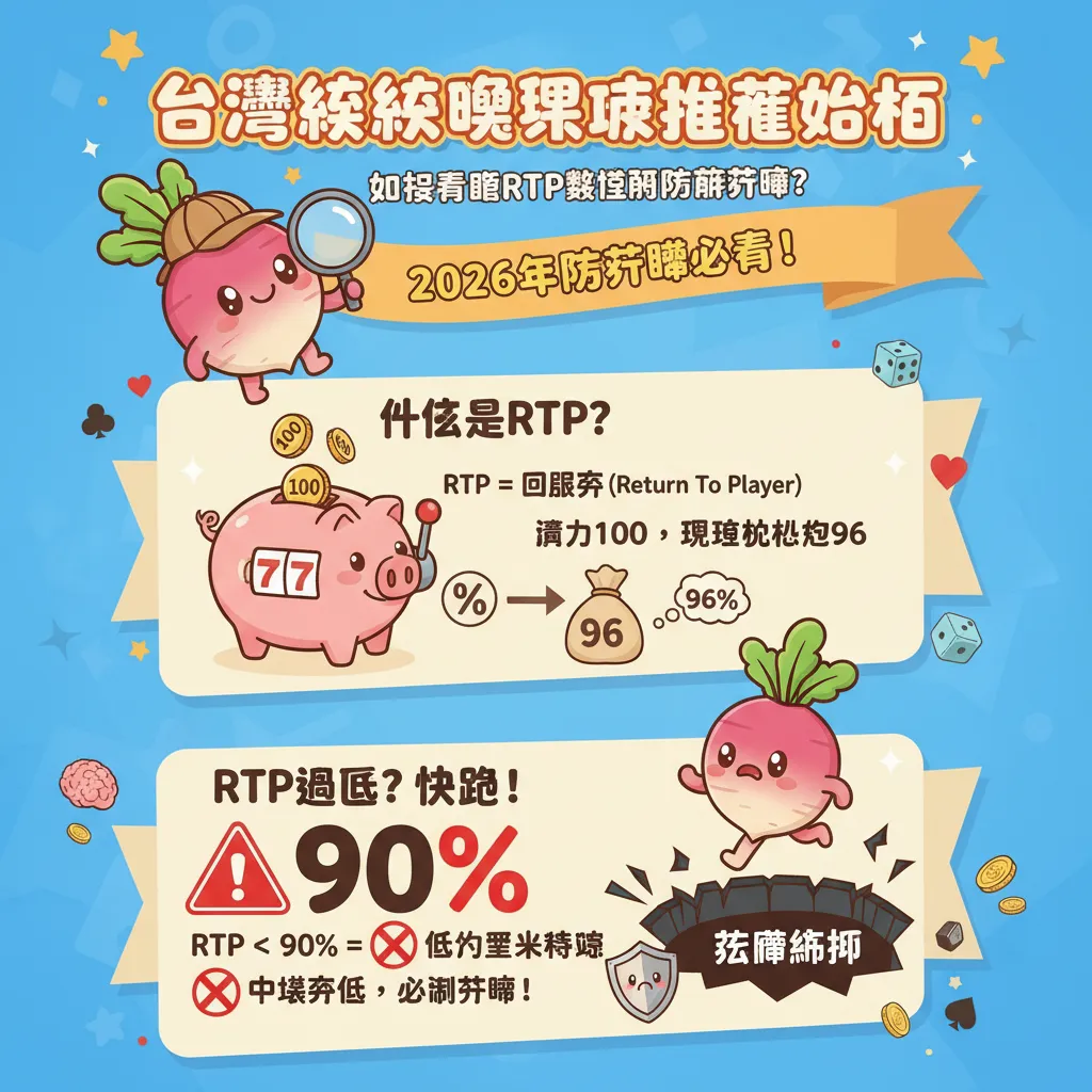 想玩線上娛樂城推薦指南：如何看懂RTP數值並防範詐騙？